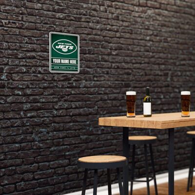 NFL New York Jets Personalized Custom Metal Parking Sign Wall Decor Indoor Ourdoor 4 NFL New York Jets Personalized Custom Metal Parking Sign Wall Decor Indoor Ourdoor 4