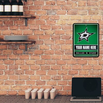 NHL Dallas Stars Personalized Custom Metal Parking Sign Wall Decor Indoor Ourdoor 3 NHL Dallas Stars Personalized Custom Metal Parking Sign Wall Decor Indoor Ourdoor 3