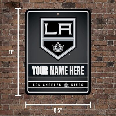 NHL Los Angeles Kings Personalized Custom Metal Parking Sign Wall Decor Indoor Ourdoor 2 NHL Los Angeles Kings Personalized Custom Metal Parking Sign Wall Decor Indoor Ourdoor 2