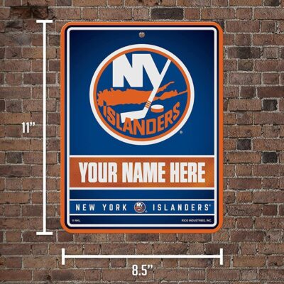 NHL New York Islanders Personalized Custom Metal Parking Sign Wall Decor Indoor Ourdoor 2 NHL New York Islanders Personalized Custom Metal Parking Sign Wall Decor Indoor Ourdoor 2