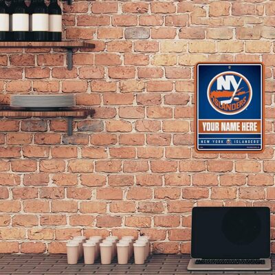 NHL New York Islanders Personalized Custom Metal Parking Sign Wall Decor Indoor Ourdoor 3 NHL New York Islanders Personalized Custom Metal Parking Sign Wall Decor Indoor Ourdoor 3