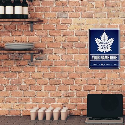 NHL Toronto Maple Leafs Personalized Custom Metal Parking Sign Wall Decor Indoor Ourdoor 3 NHL Toronto Maple Leafs Personalized Custom Metal Parking Sign Wall Decor Indoor Ourdoor 3