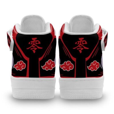 Nagato Pain Sneakers Air Mid Custom Anime Akatsuki Shoes for Otaku 2