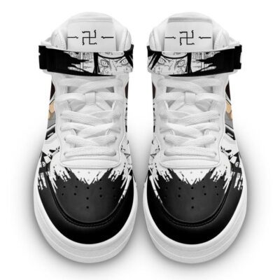 Neji Hyuga Sneakers Air Mid Custom Anime Shoes Mix Manga for Otaku 1