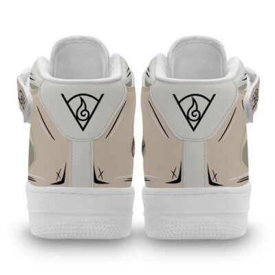 Neji Hyuga Sneakers Air Mid Custom Anime Shoes for Otaku 2