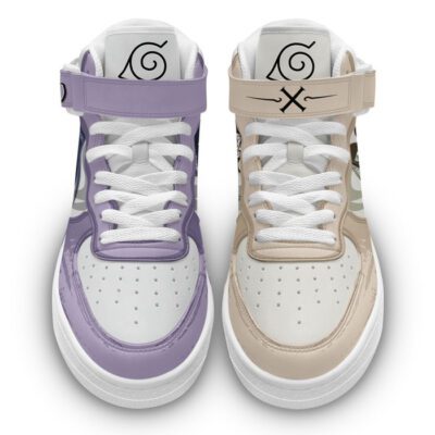 Neji and Hinata Hyuga Sneakers Air Mid Custom Anime Shoes for Otaku 1 Neji and Hinata Hyuga Sneakers Air Mid Custom Anime Shoes for Otaku 1