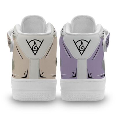 Neji and Hinata Hyuga Sneakers Air Mid Custom Anime Shoes for Otaku 2 Neji and Hinata Hyuga Sneakers Air Mid Custom Anime Shoes for Otaku 2