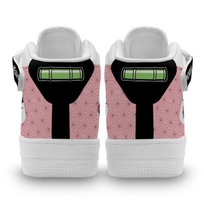 Nezuko Sneakers Air Mid Custom Anime Demon Slayer Shoes 2