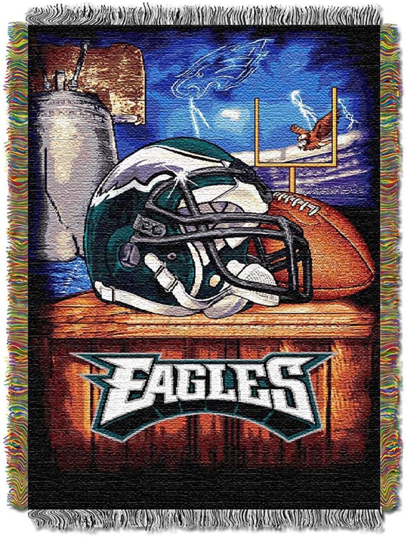 Northwest NFL Philadelphia Eagles Woven Tapestry Throw Blanket