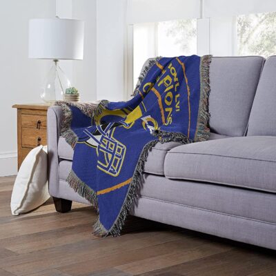 Northwest NFL Unisex-Adult Super Bowl Lvi Champions Woven Tapestry Throw Blanket 2 Northwest NFL Unisex Adult Super Bowl Lvi Champions Woven Tapestry Throw Blanket 2