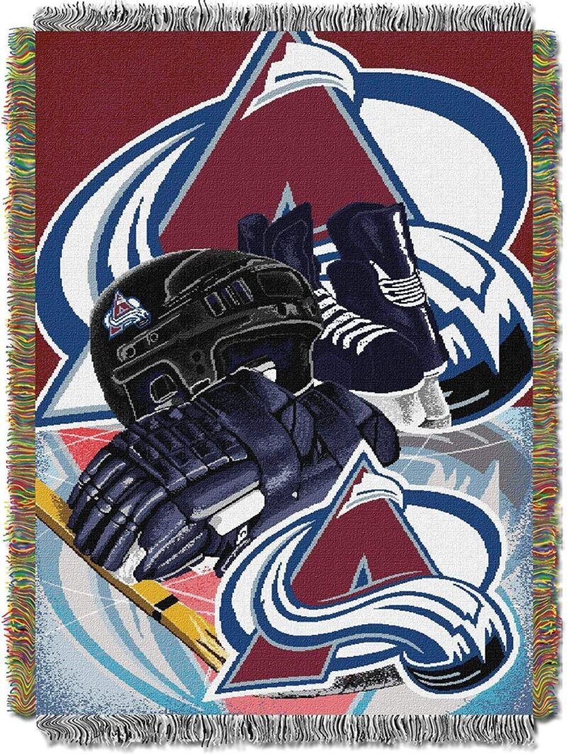 Northwest NHL Colorado Avalanche Woven Tapestry Throw Blanket