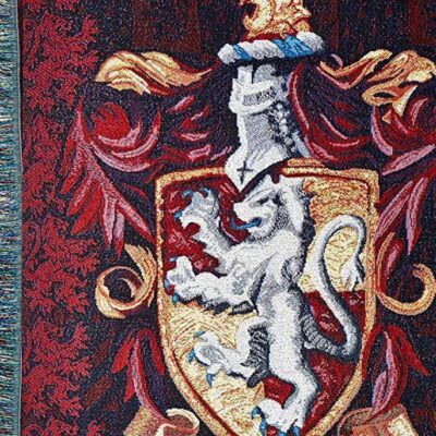 Northwest Woven Tapestry Throw Blanket Gryffindor Shield 5 Northwest Woven Tapestry Throw Blanket Gryffindor Shield 5