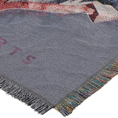 Northwest Woven Tapestry Throw Blanket Houses Together 2