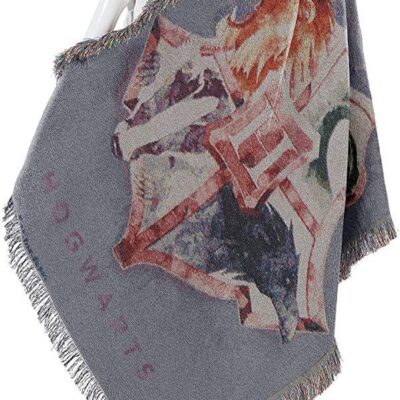 Northwest Woven Tapestry Throw Blanket Houses Together 4