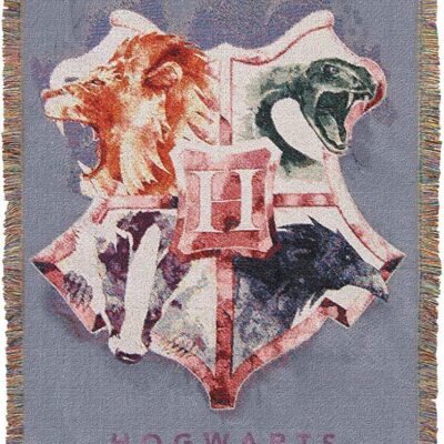 Northwest Woven Tapestry Throw Blanket Houses Together