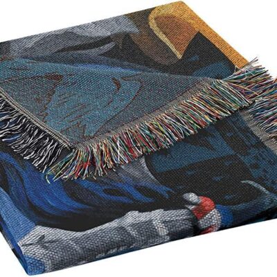 Northwest Woven Tapestry Throw Blanket Ravenclaw Crest 1 Northwest Woven Tapestry Throw Blanket Ravenclaw Crest 1