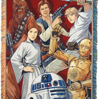 Northwest Woven Tapestry Throw Blanket Rebel Forces