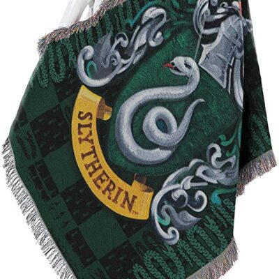Northwest Woven Tapestry Throw Blanket Slytherin Shield 4 Northwest Woven Tapestry Throw Blanket Slytherin Shield 4