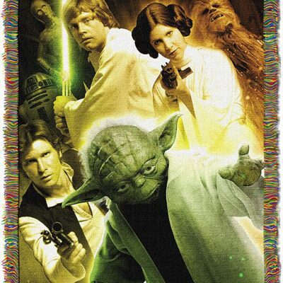 Northwest Woven Tapestry Throw Blanket Small Rebel Force
