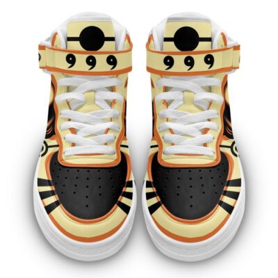 Nrt Uzumaki Bijuu Mode Skill Sneakers Air Mid Custom Anime Shoes 2