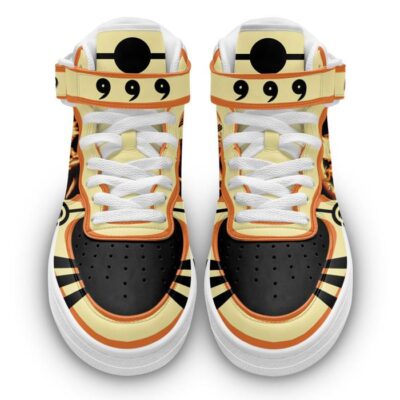 Nrt Uzumaki Bijuu Mode Sneakers Air Mid Custom Anime Shoes 2