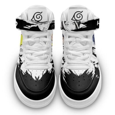 Nrt Uzumaki and Hinata Sneakers Air Mid Custom Anime Shoes Mix Manga 1 Nrt Uzumaki and Hinata Sneakers Air Mid Custom Anime Shoes Mix Manga 1