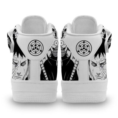 Obito Sneakers Air Mid Custom Anime Shoes Mix Manga for Otaku 2