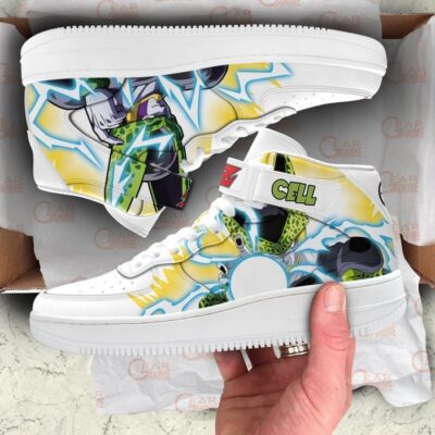 Perfect Cell Sneakers Air Mid Custom Dragon Ball Anime Shoes for Otaku 3 Perfect Cell Sneakers Air Mid Custom Dragon Ball Anime Shoes for Otaku 3