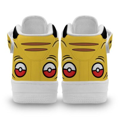 Pikachu Sneakers Air Mid Custom Pokemon Anime Shoes for Otaku 2