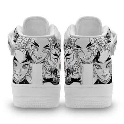 Rengoku Sneakers Air Mid Demon Slayer Anime Shoes Mix Manga 2