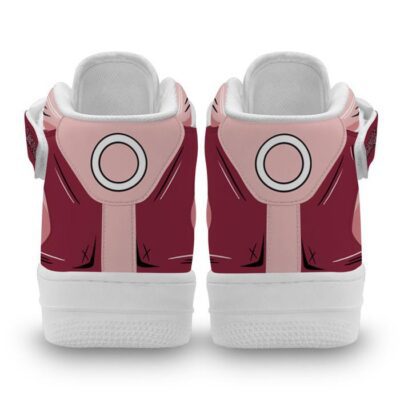 Sakura Haruno Sneakers Air Mid Custom Anime Shoes for Otaku 2