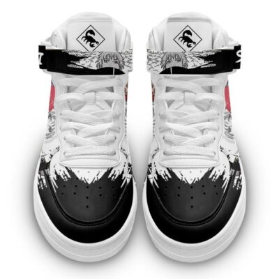 Sasori Sneakers Air Mid Custom Akatsuki Anime Shoes Mix Manga 1