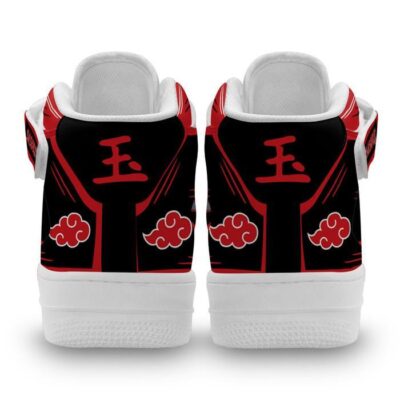 Sasori Sneakers Air Mid Custom Akatsuki Anime Shoes for Otaku 2