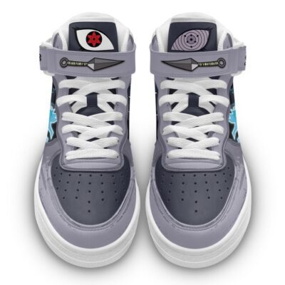 Sasuke Uchiha Sneakers Air Mid Custom Anime Shoes 2
