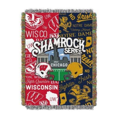 Shamrock Series 2021 Engage Woven Tapestry Throw Blanket