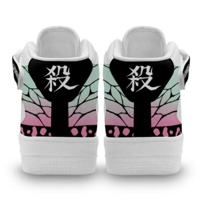 Shinobu Kocho Sneakers Air Mid Custom Anime Demon Slayer Shoes 2
