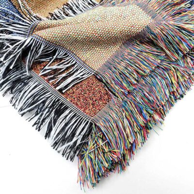 Comic NO1 Woven Tapestry Throw Blanket