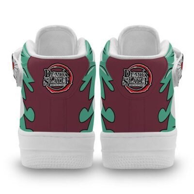 Tanjiro Sneakers Air Mid Custom Demon Slayer Anime Shoes for Otaku 2