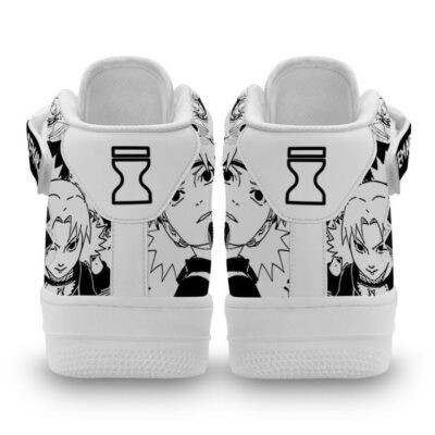 Temari Sneakers Air Mid Custom Anime Shoes Mix Manga for Otaku 2