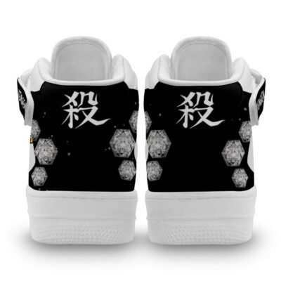 Tengen Uzui Sneakers Air Mid Custom Anime Demon Slayer Shoes 2