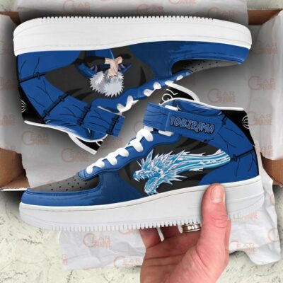 Tobirama Senju Sneakers Air Mid Custom Anime NRT Shoes For Otaku 3
