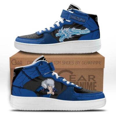 Tobirama Senju Sneakers Air Mid Custom Anime NRT Shoes For Otaku