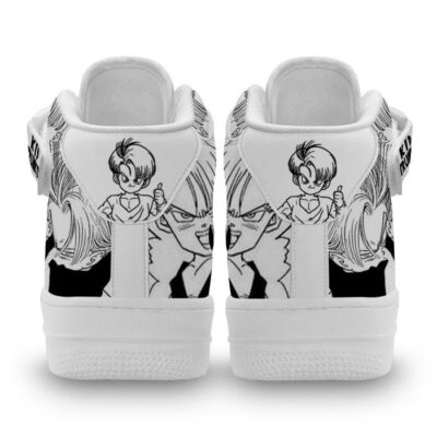Trunks Kid Sneakers Air Mid Custom Dragon Ball Anime Shoes Mix Manga 2