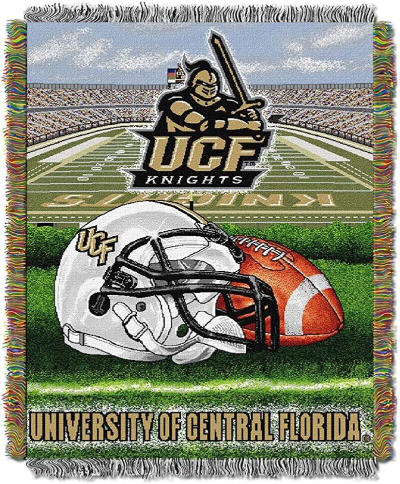 Ucf Knights Jacquard Woven Blanket Throw