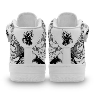Vegito Blue Sneakers Air Mid Custom Dragon Ball Anime Shoes Mix Manga 2 Vegito Blue Sneakers Air Mid Custom Dragon Ball Anime Shoes Mix Manga 2
