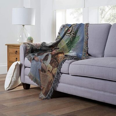 Warner Brothers Wizard Of Oz "Group" Woven Tapestry Throw Blanket 4 Warner Brothers Wizard Of Oz Group Woven Tapestry Throw Blanket 4