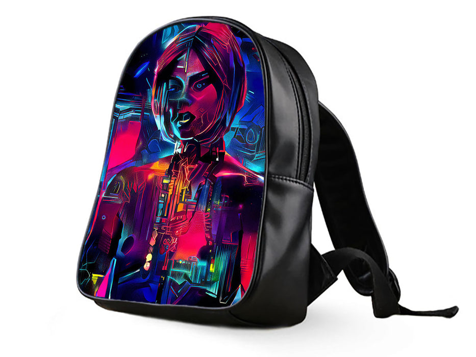 Anemone From Altered Carbon School Bag Backpacks – Let the colors ...