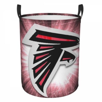 Atlanta Falcons Hamper Bag Laundry Basket For Laundry Room Or Bathroom LD243