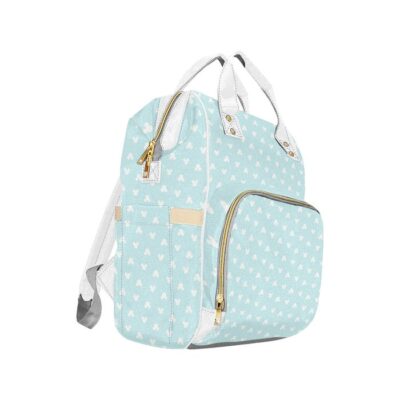 Blue Mickey Mouse Diaper Bag Backpack Multifunctional Backpack 1 1