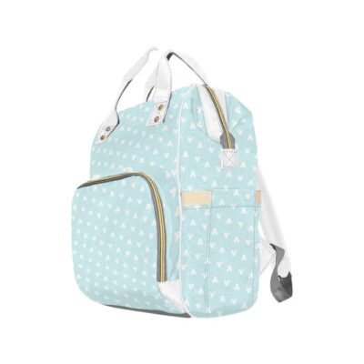 Blue Mickey Mouse Diaper Bag Backpack Multifunctional Backpack 2 1